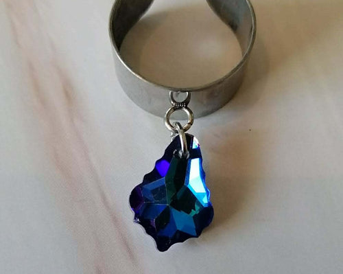 Bague Carol acier fait main