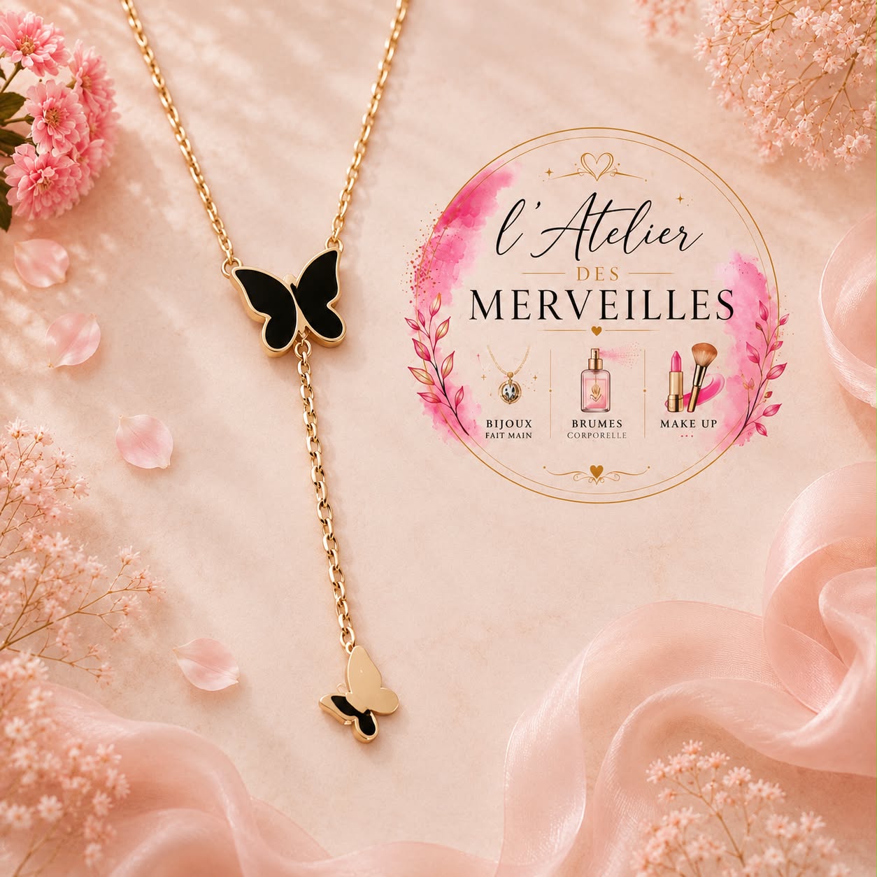 Collier Alice acier inoxydable
