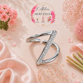 Bague Beatrice acier inoxydable