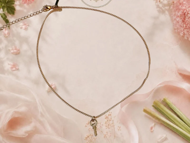 Collier Clarisse en alliage de zinc