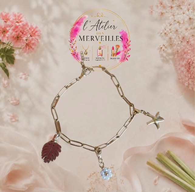 Bracelet eureka acier fait main