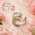 Bague Nina acier inoxydable