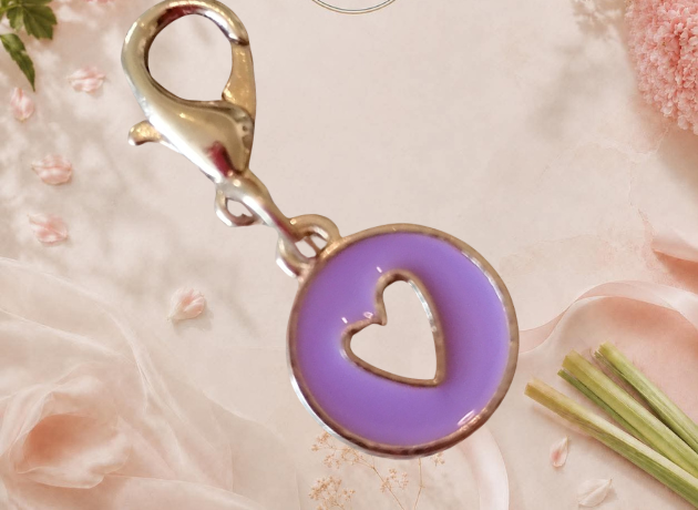 Cœur clips bijoux