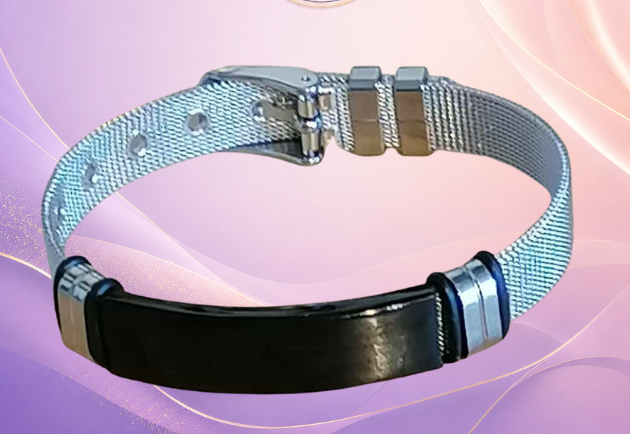 Bracelet François en acier inoxydable